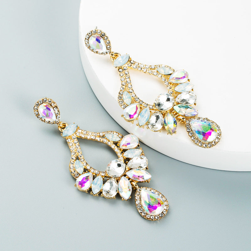 Diamond  Drop Earrings