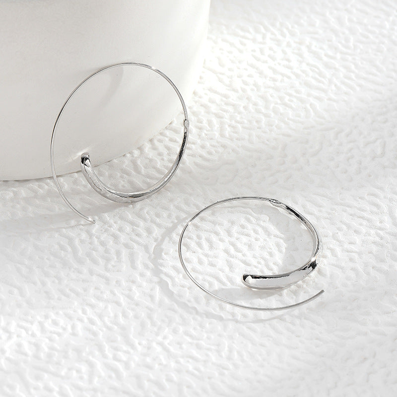 hoop earrings