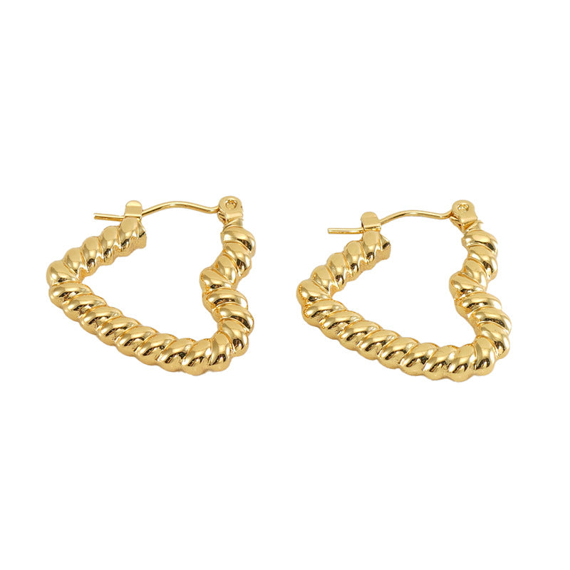 Stainless Steel Hoop Earrings