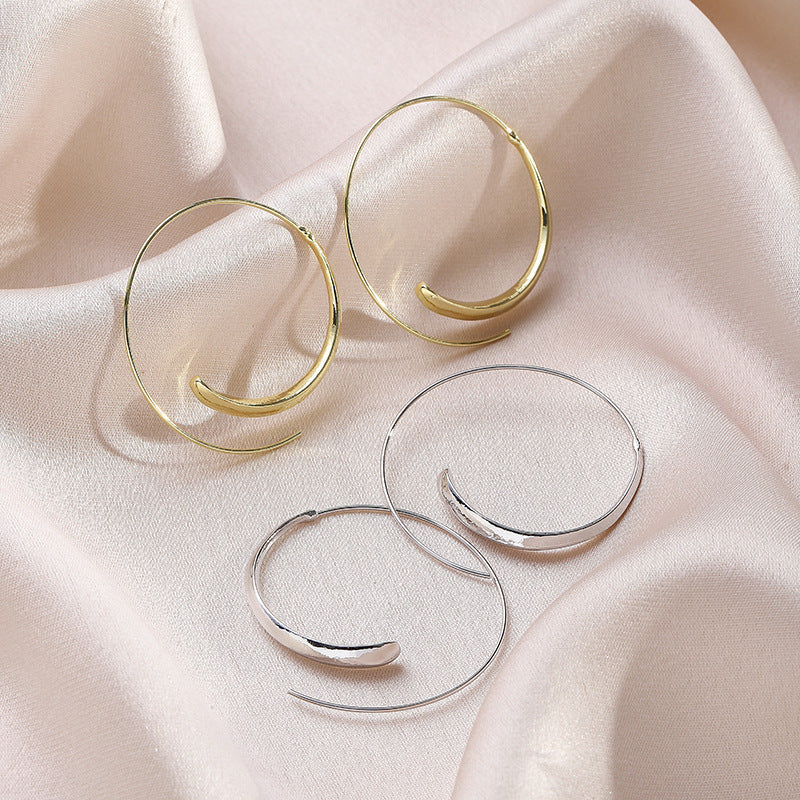 hoop earrings