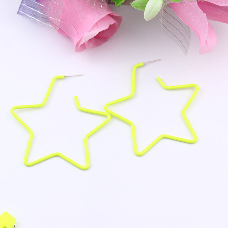 star heart shape arylic