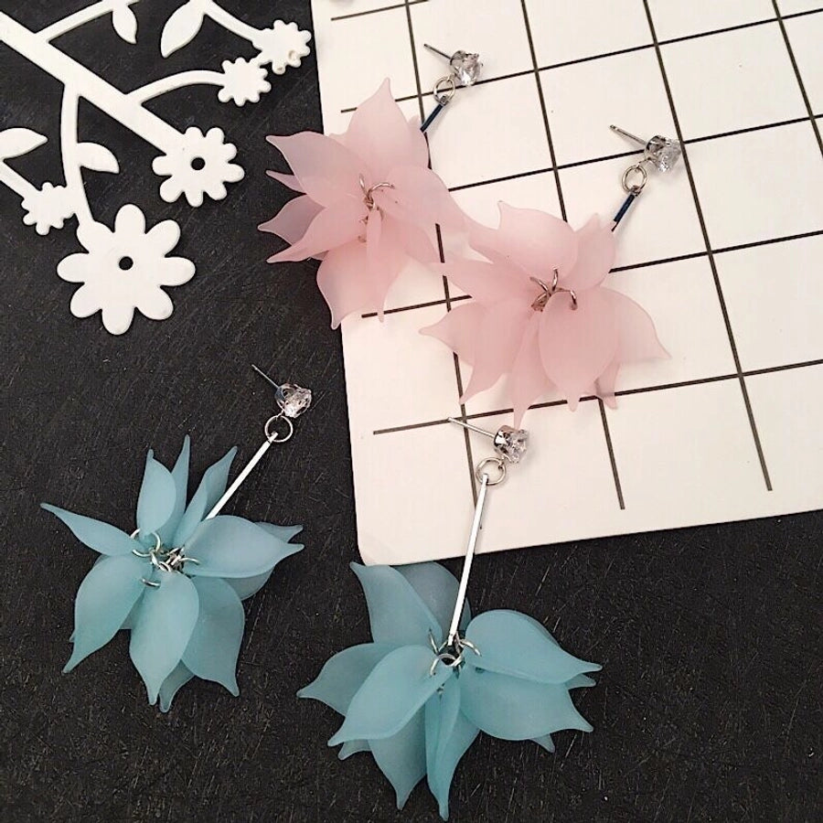 Flower Drop Earrings