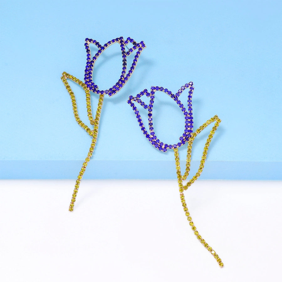 elegant flower ear