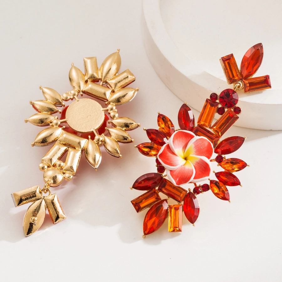 Vintage Flower Glass