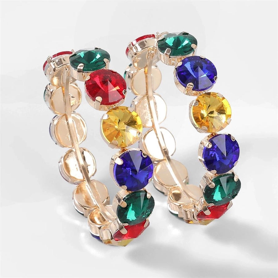 metal hoop earrings