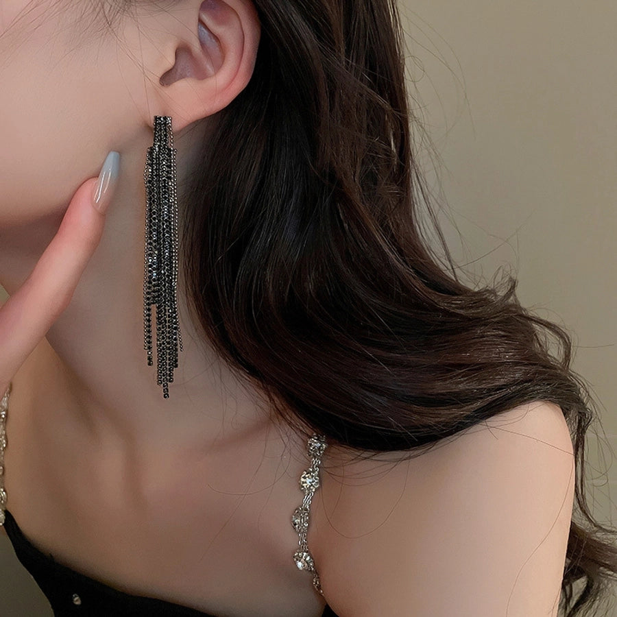 alloy tassel rhinestones