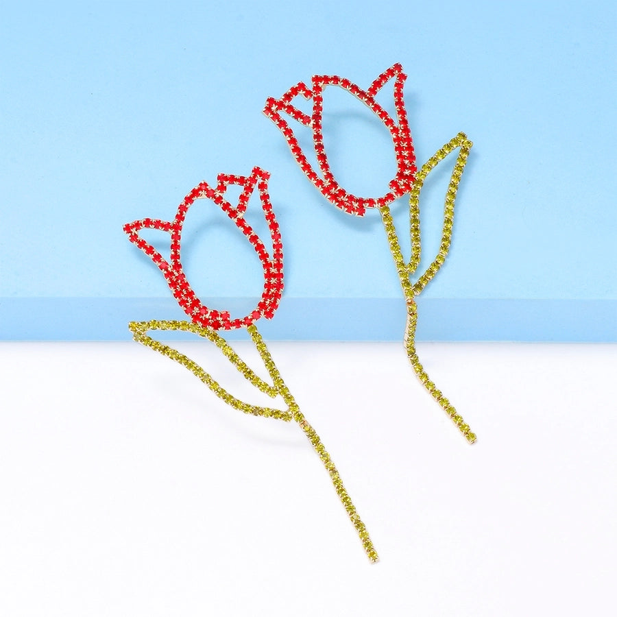 elegant flower ear