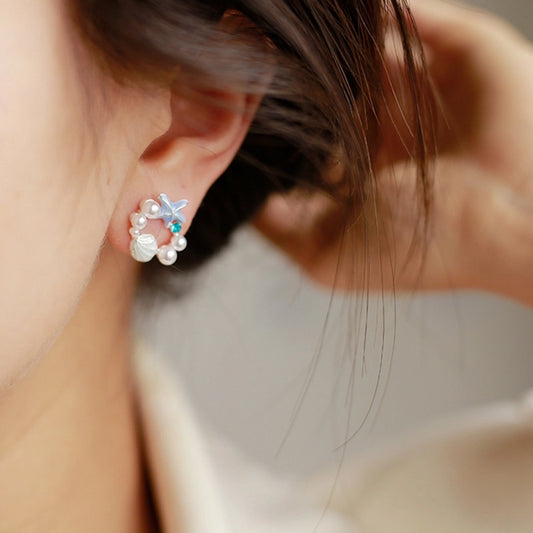 Pearl Ear Studs