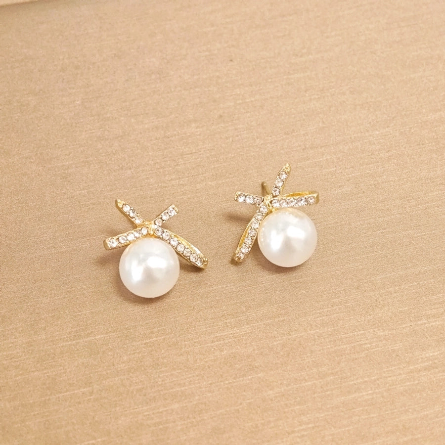 Vintage Pearl Bow Knot