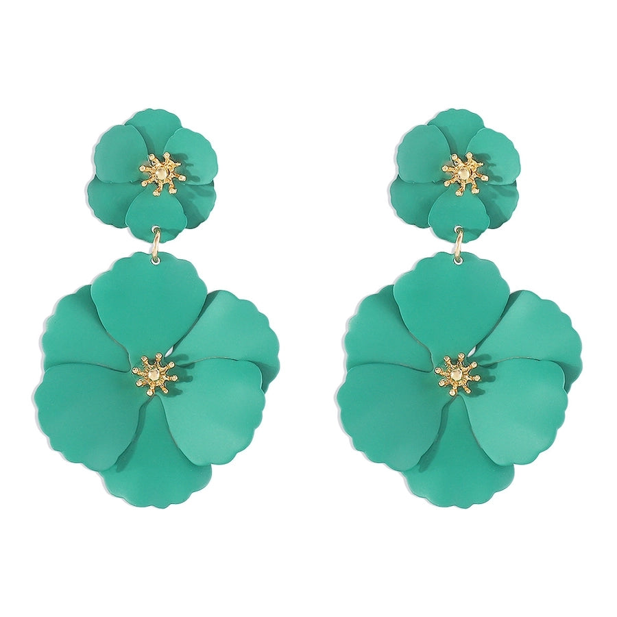 forest flower earrings