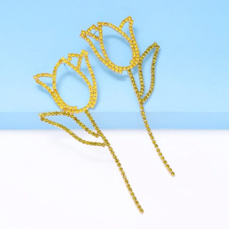 elegant flower ear