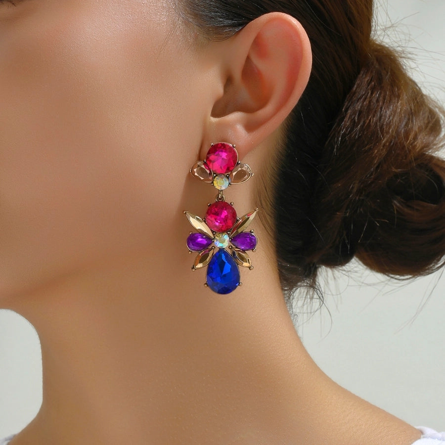 retro ethnic style flower