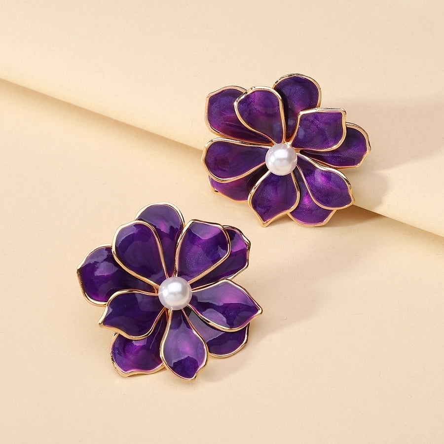 Flower Painted Enamel