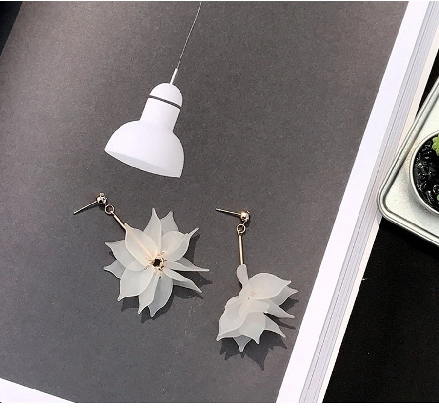 Flower Drop Earrings