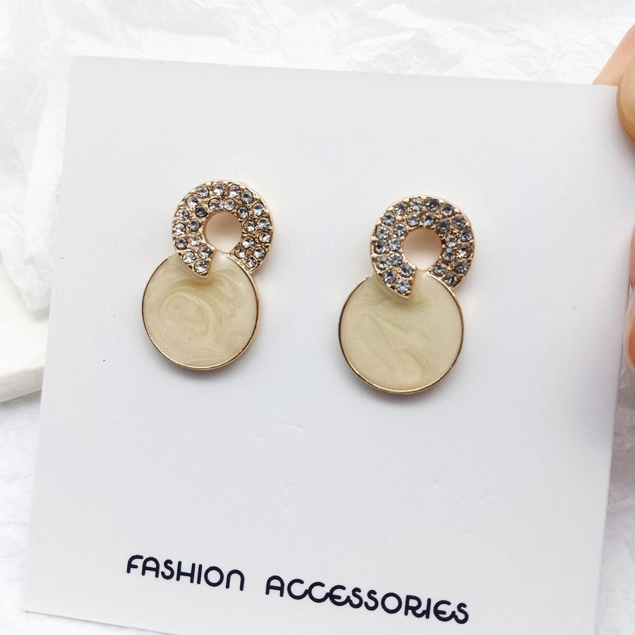 geometric enamel rhinestones