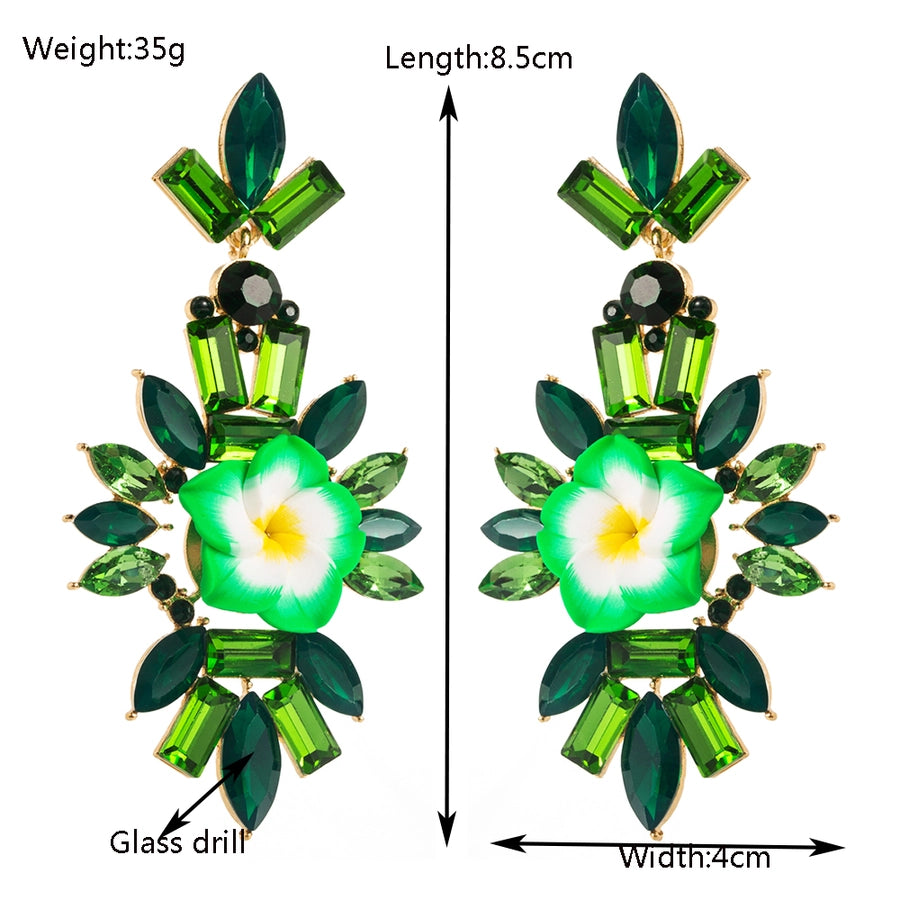 Vintage Flower Glass