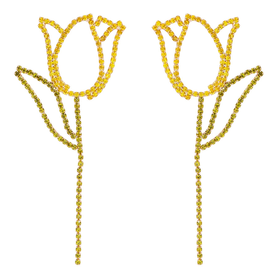 elegant flower ear