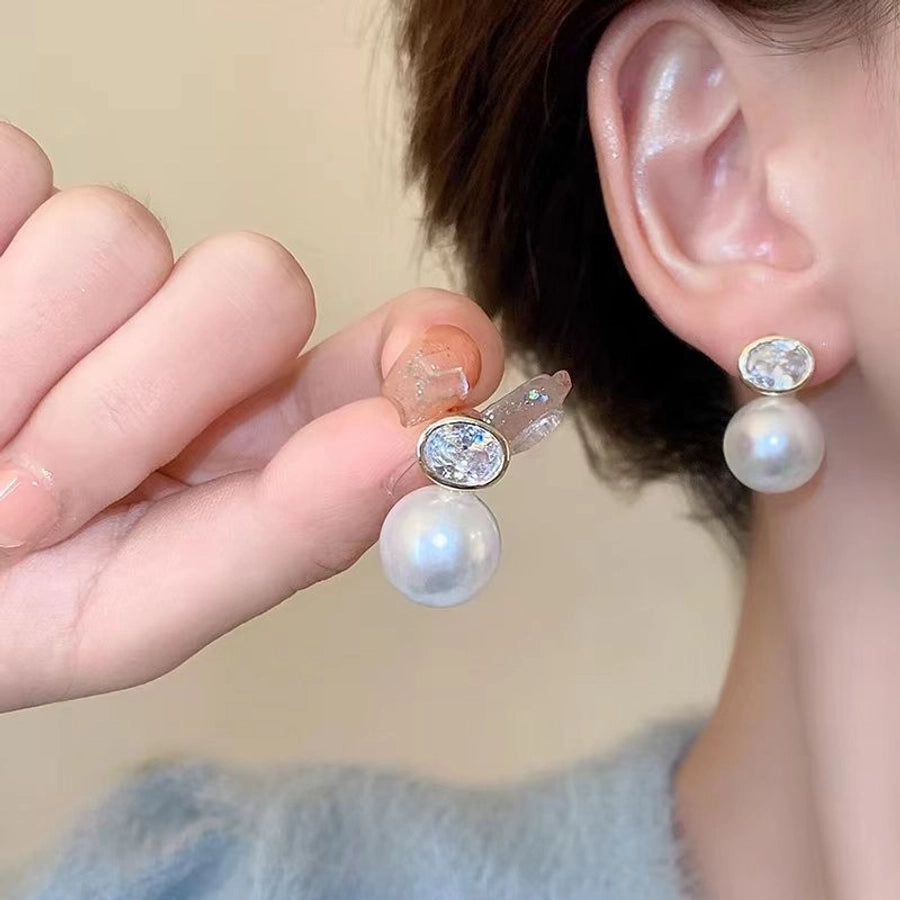 elegant round pearls
