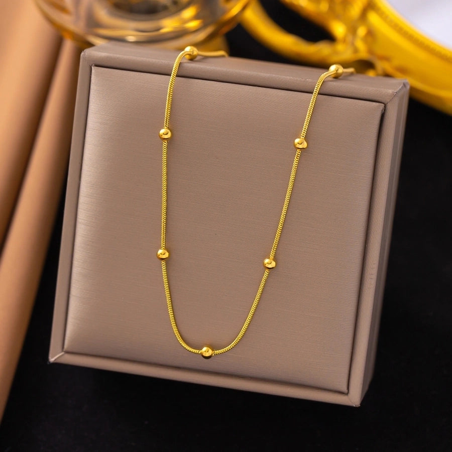 Heart Titanium steel Necklace