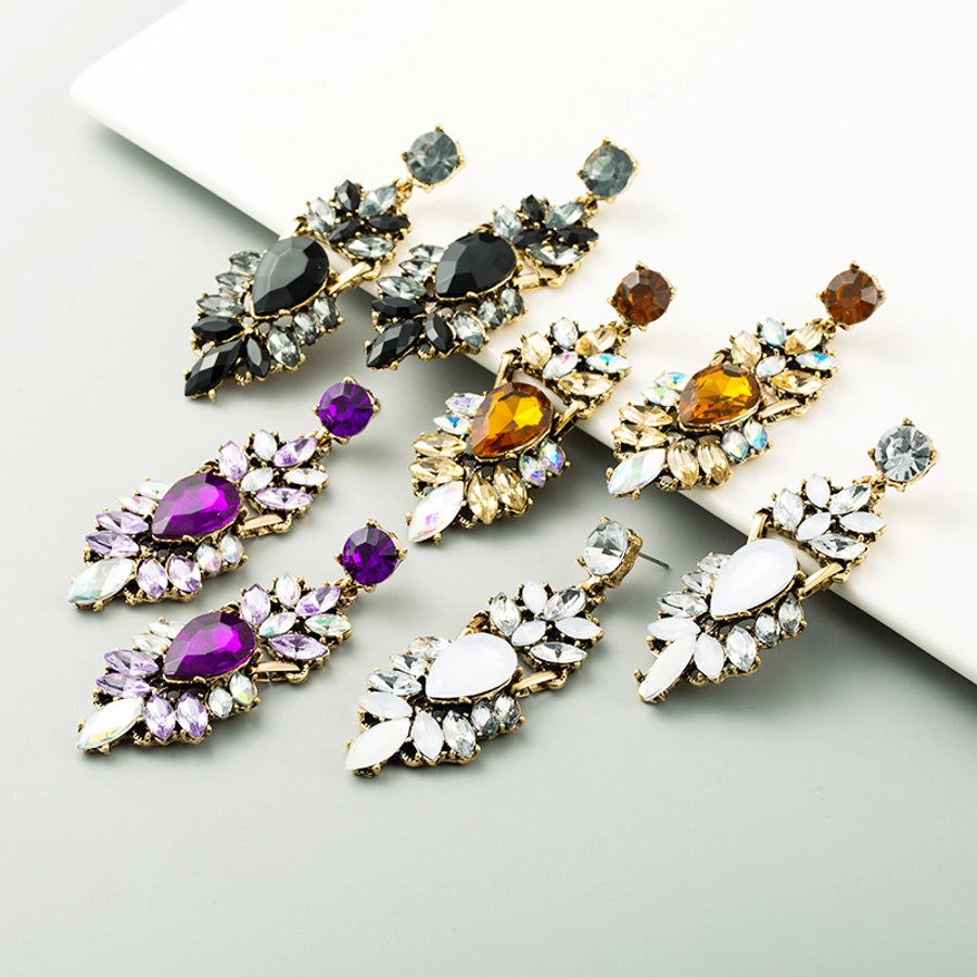 exaggerated long earrings