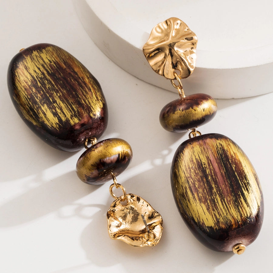 Retro Oval Resin