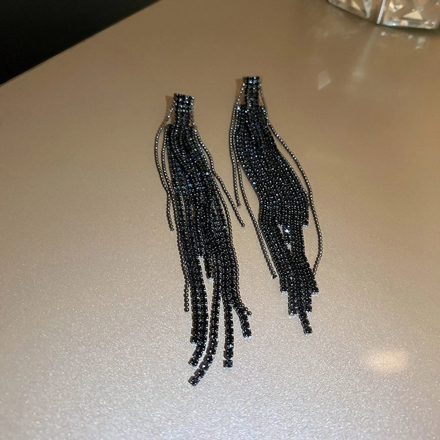 alloy tassel rhinestones