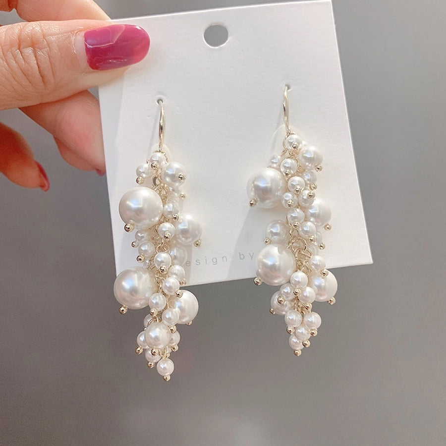 vintage pearl earrings