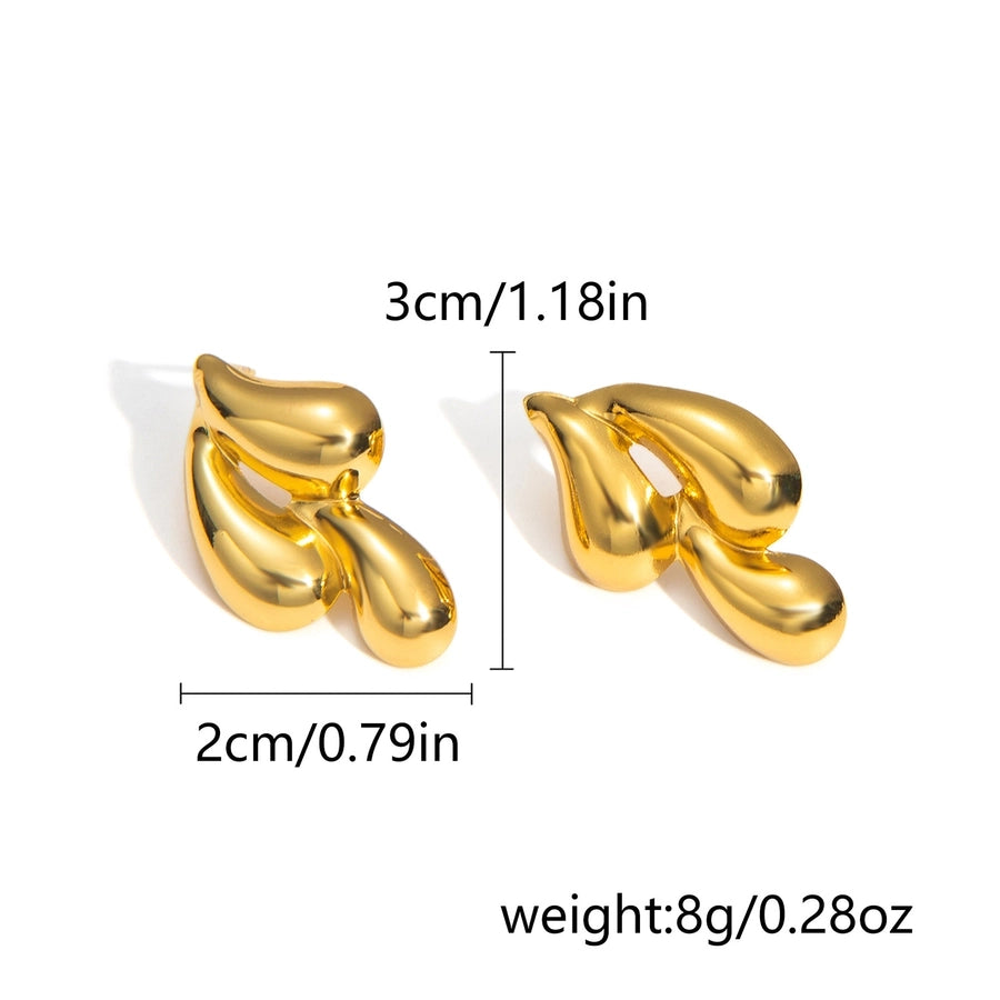 Oval Heart Stainless Steel