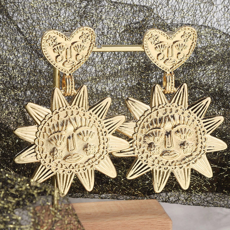 Sun Heart Shape