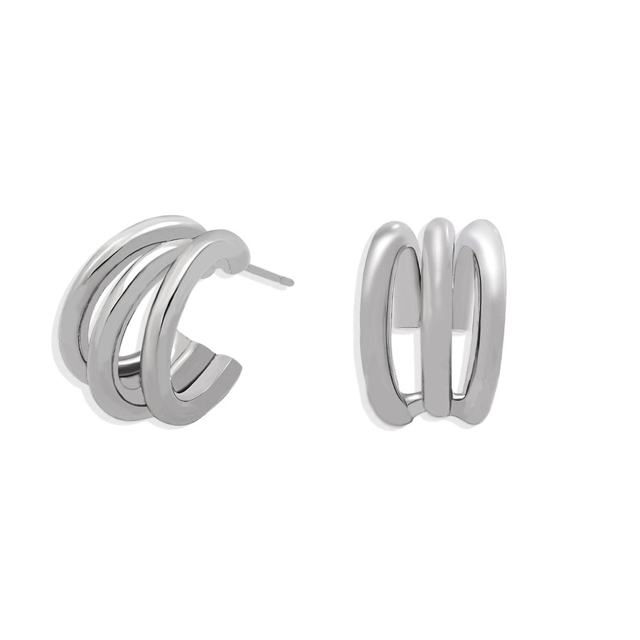 Plating Hoop Earrings