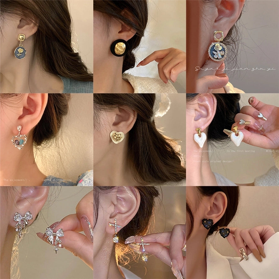 Heart Bow Knot Pearls