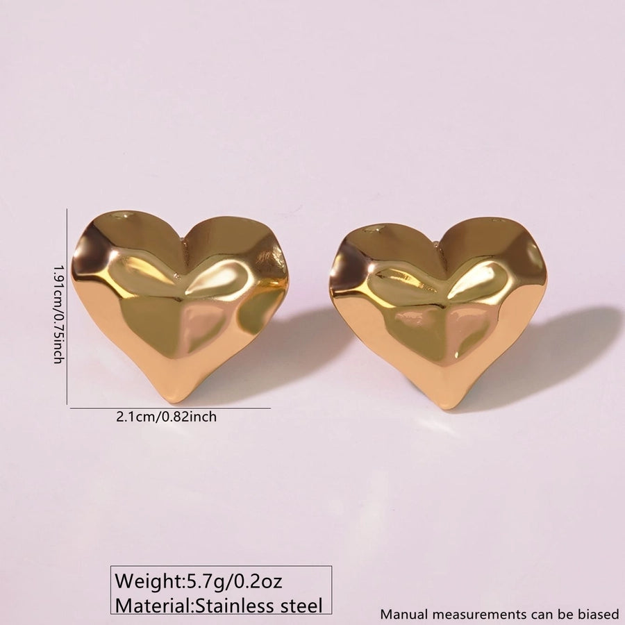 Style Heart Shape  Stainless Steel
