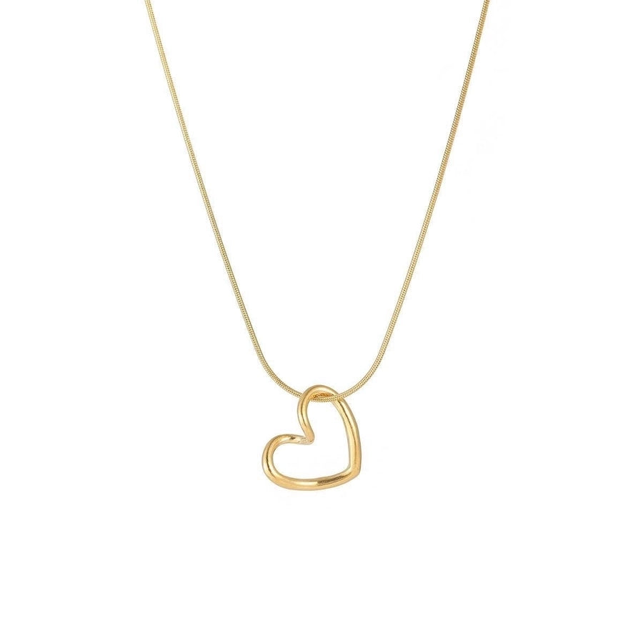 Stainless Steel  Elegant Heart