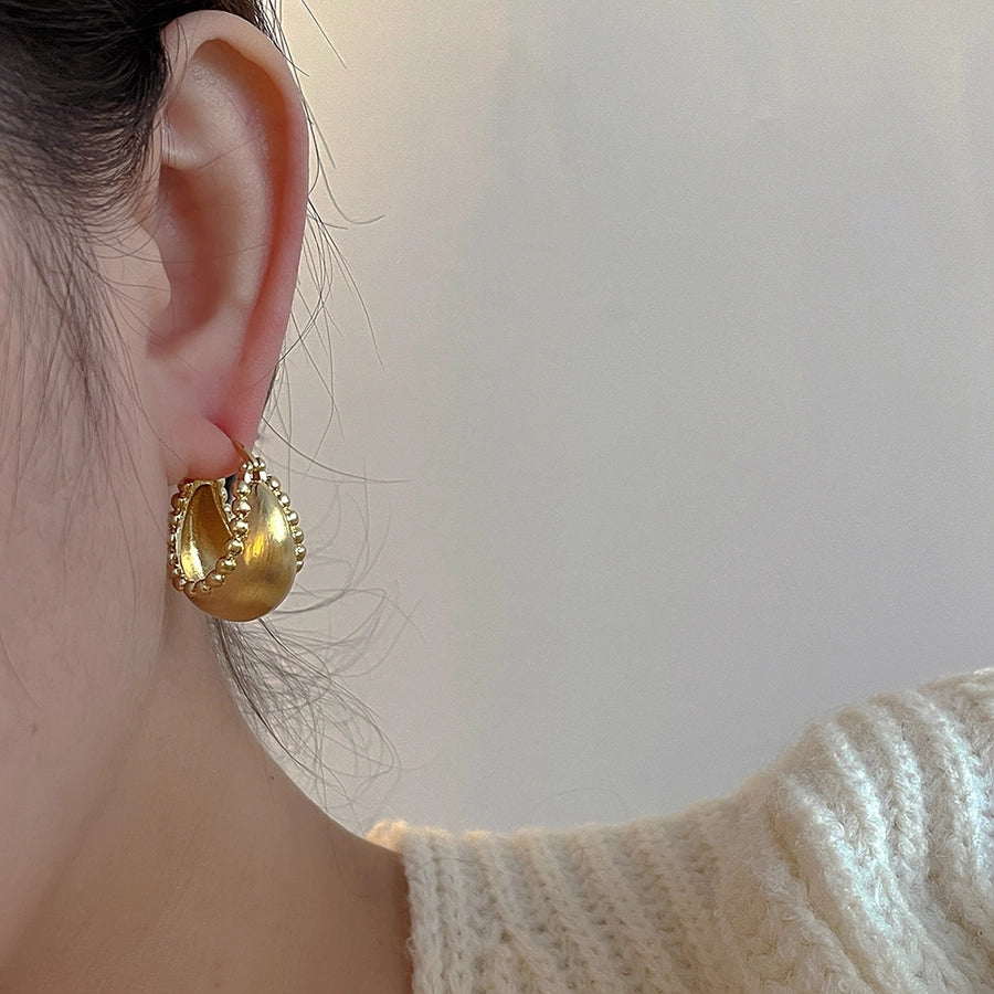Hoop earrings