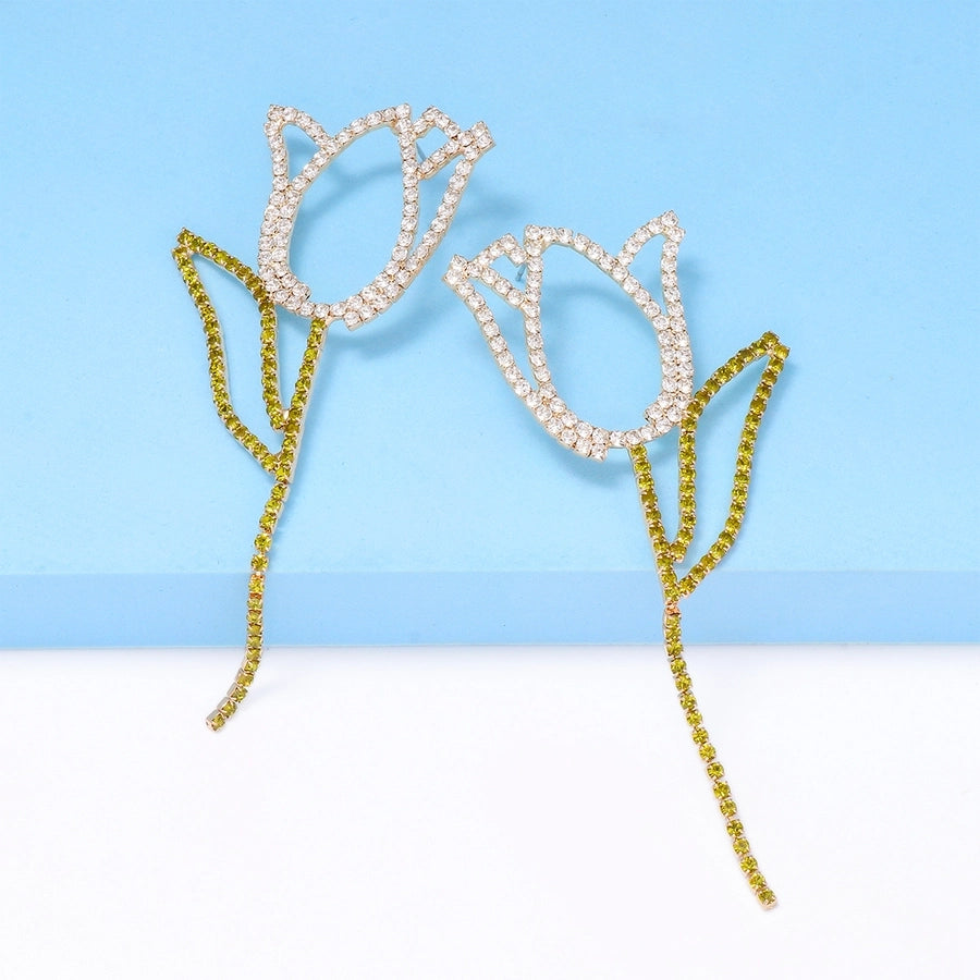elegant flower ear