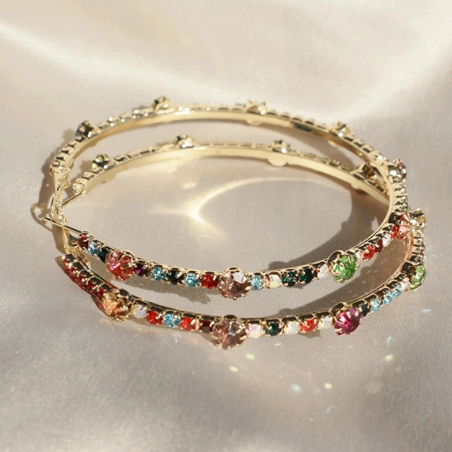 fashion rhinestone earrings