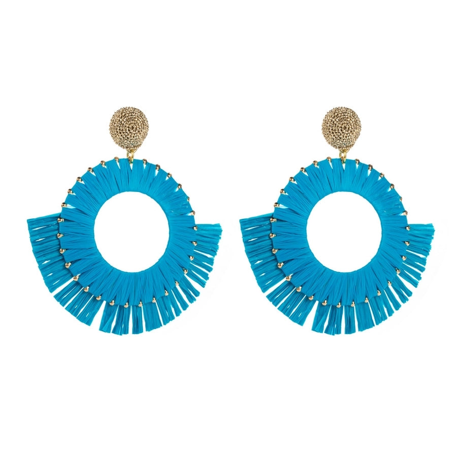 Color Block raffia