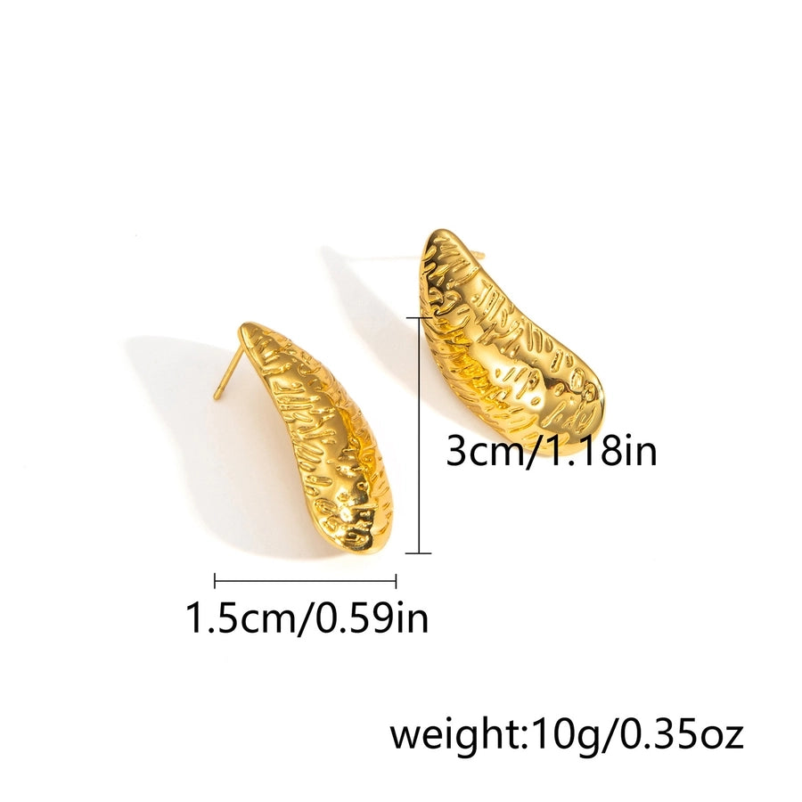 Oval Heart Stainless Steel