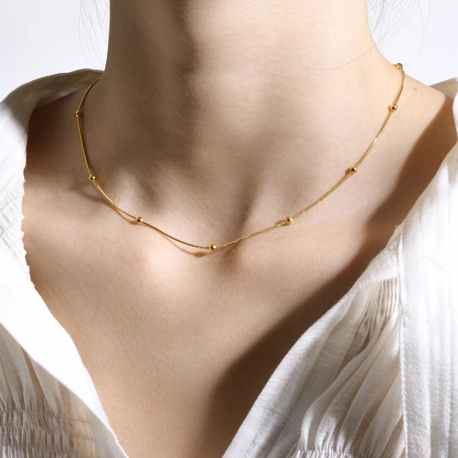 Ball Stainless Steel Necklace