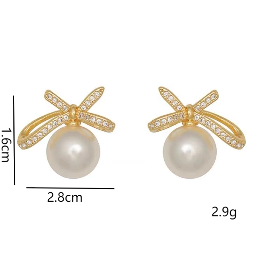 Vintage Pearl Bow Knot