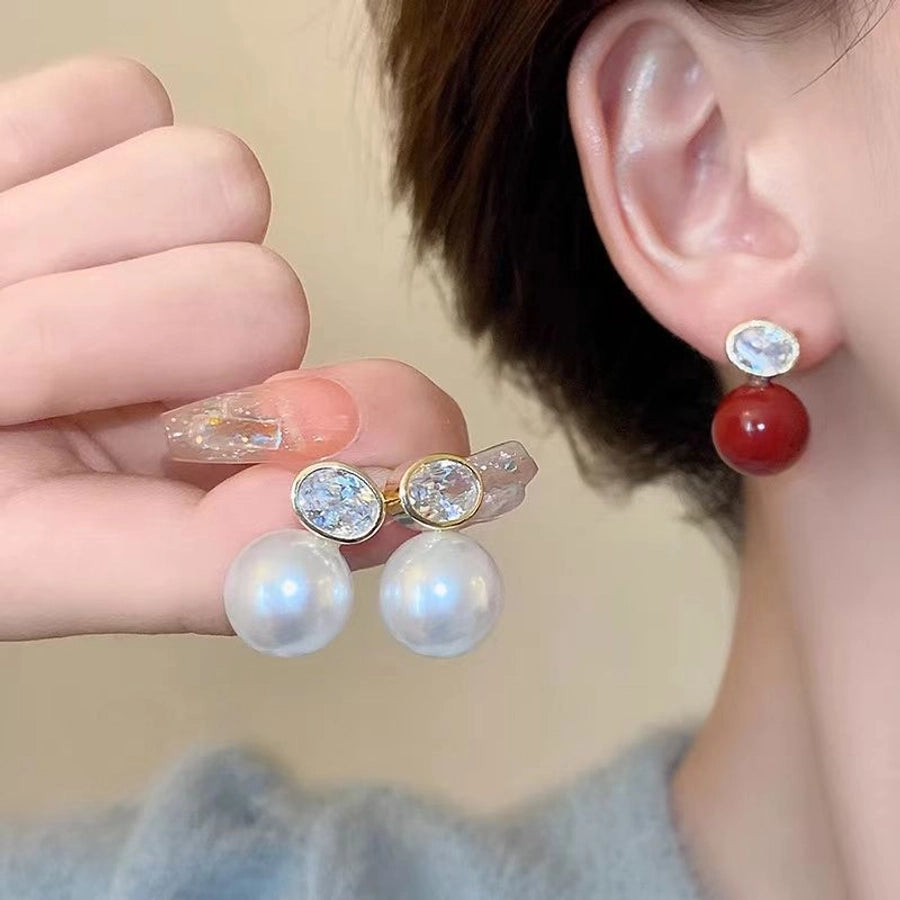 elegant round pearls