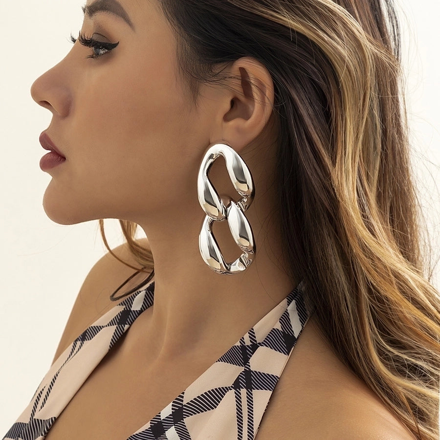 irregular shape earrings