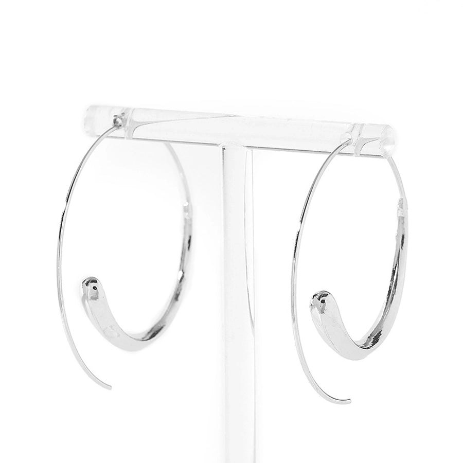 hoop earrings