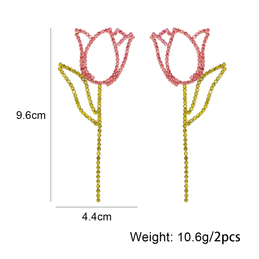 elegant flower ear