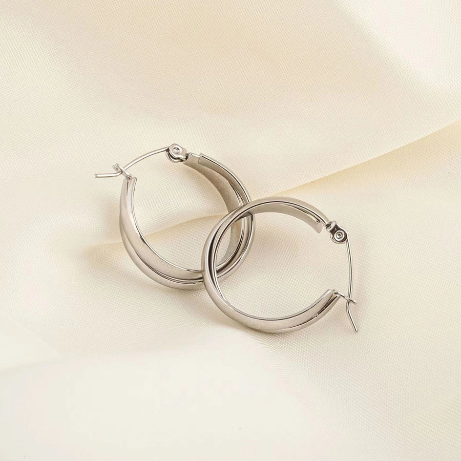 Style Round Stainless Steel 18K