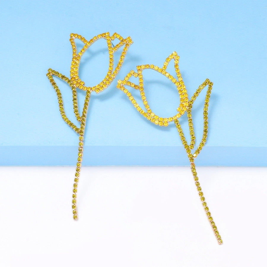 elegant flower ear