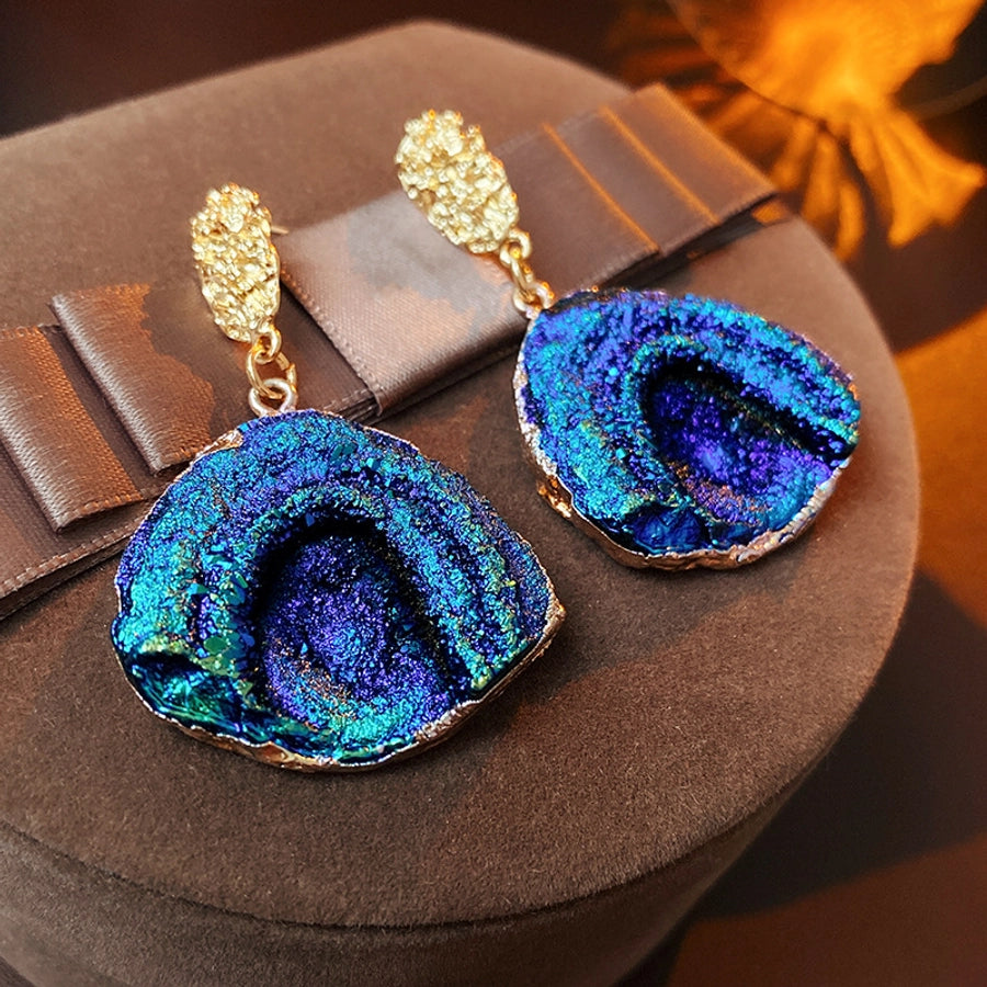 retro oval resin