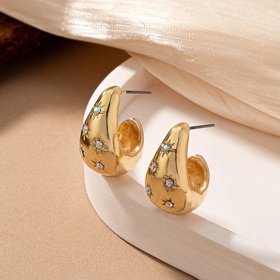 water droplets 14k gold