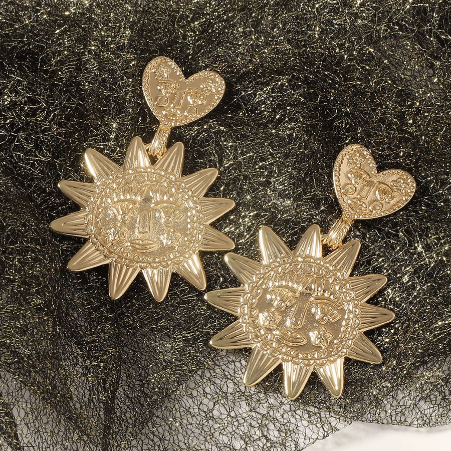 Sun Heart Shape