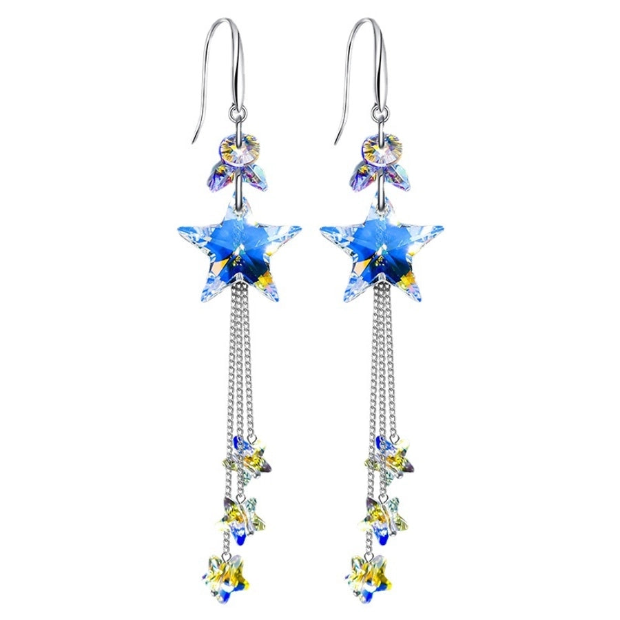 star plating earrings